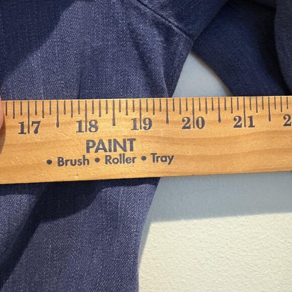 True Vintage Sears Denim Jacket Women M Chore Workwear Chambray Blazer‎ 70s 80s - Picture 11 of 13